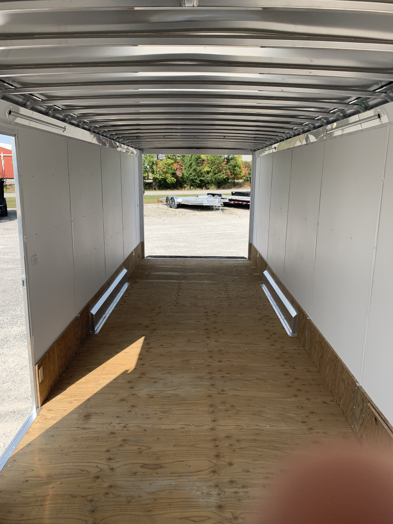 New 2026 NEO TRAILERS NASX2775TR6 (7.5' x 27') 7K V-Nose Snowmobile Trailer