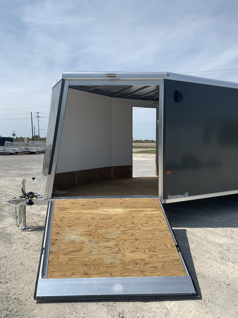 New 2026 NEO TRAILERS NASX2775TR6 (7.5' x 27') 7K V-Nose Snowmobile Trailer