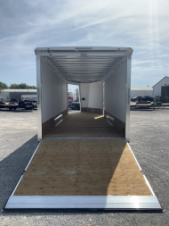 New 2026 NEO TRAILERS NASX2775TR6 (7.5' x 27') 7K V-Nose Snowmobile Trailer