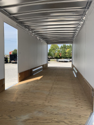 New 2026 NEO TRAILERS NASX2775TR6 (7.5' x 27') 7K V-Nose Snowmobile Trailer