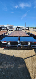 New 2025 Walton Trailer 26' GN DUALLY Flatbed Trailer