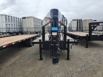 New 2025 Walton Trailer 30' TANDEM DUALLY Flatbed Trailer