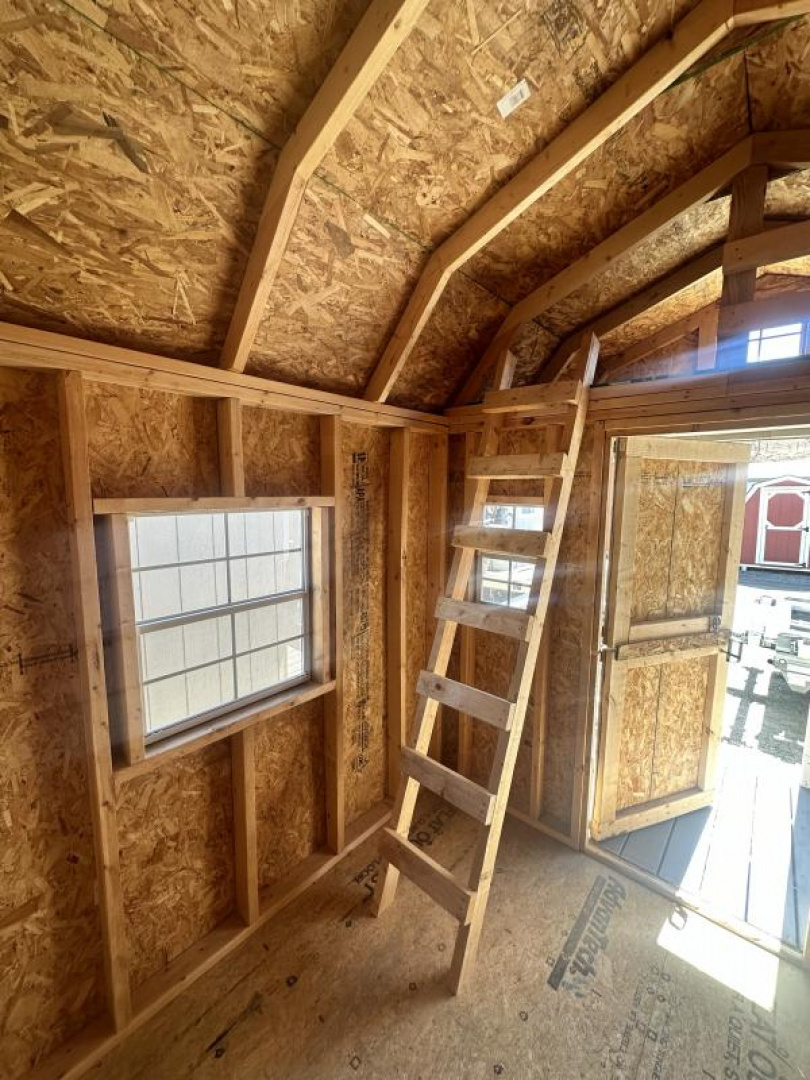 New 2025  8X12 BARN WITH PORCH Barn