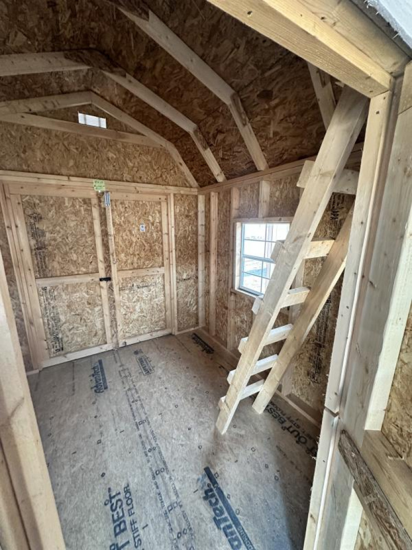 New 2025  8X12 BARN WITH PORCH Barn