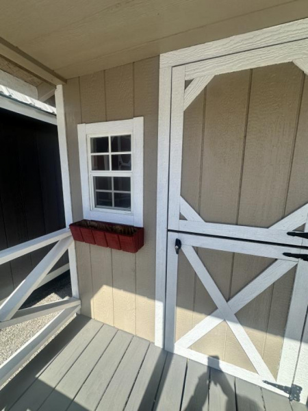 New 2025  8X12 BARN WITH PORCH Barn