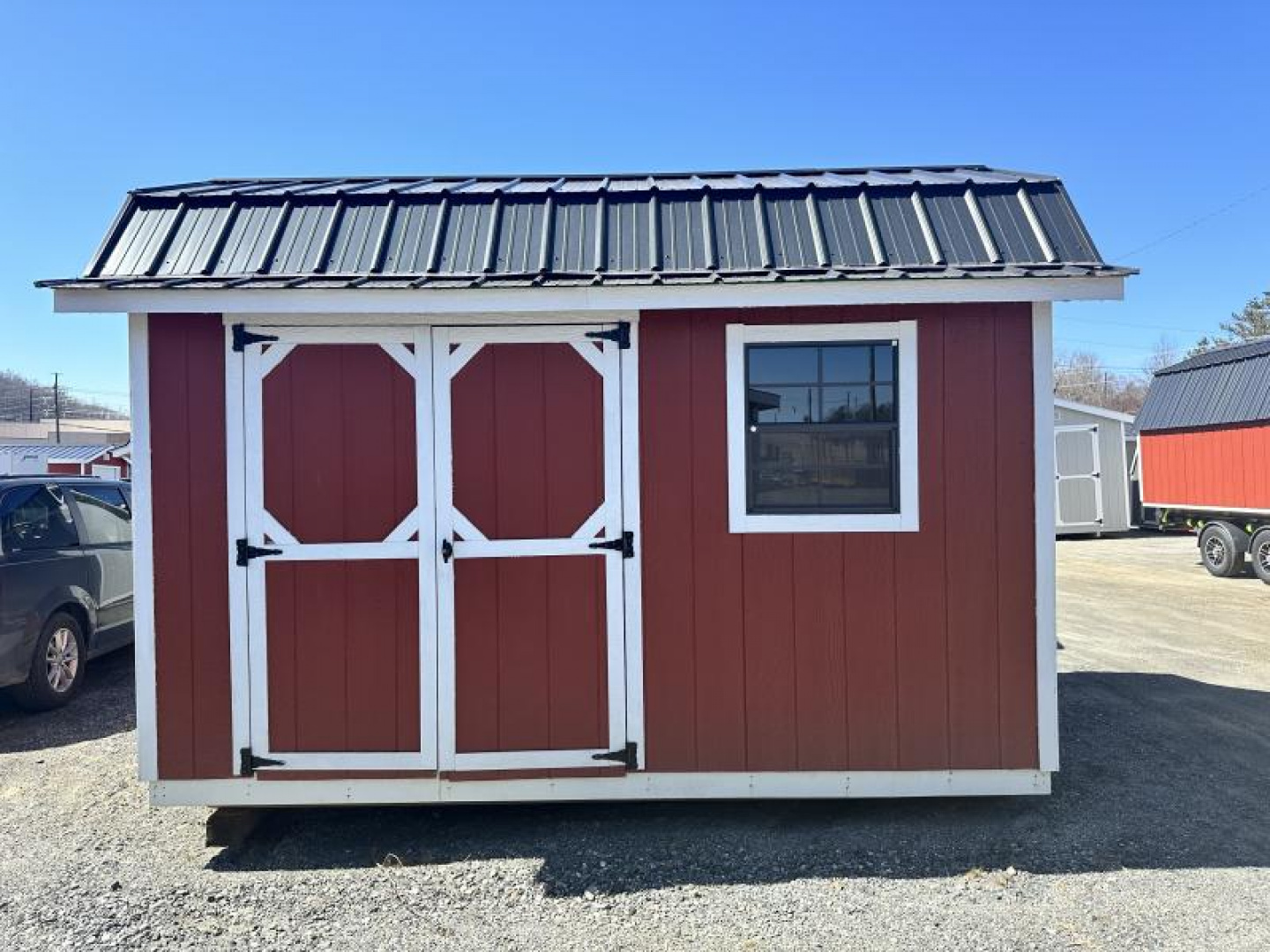 New 2025  8X12 BARN Barn