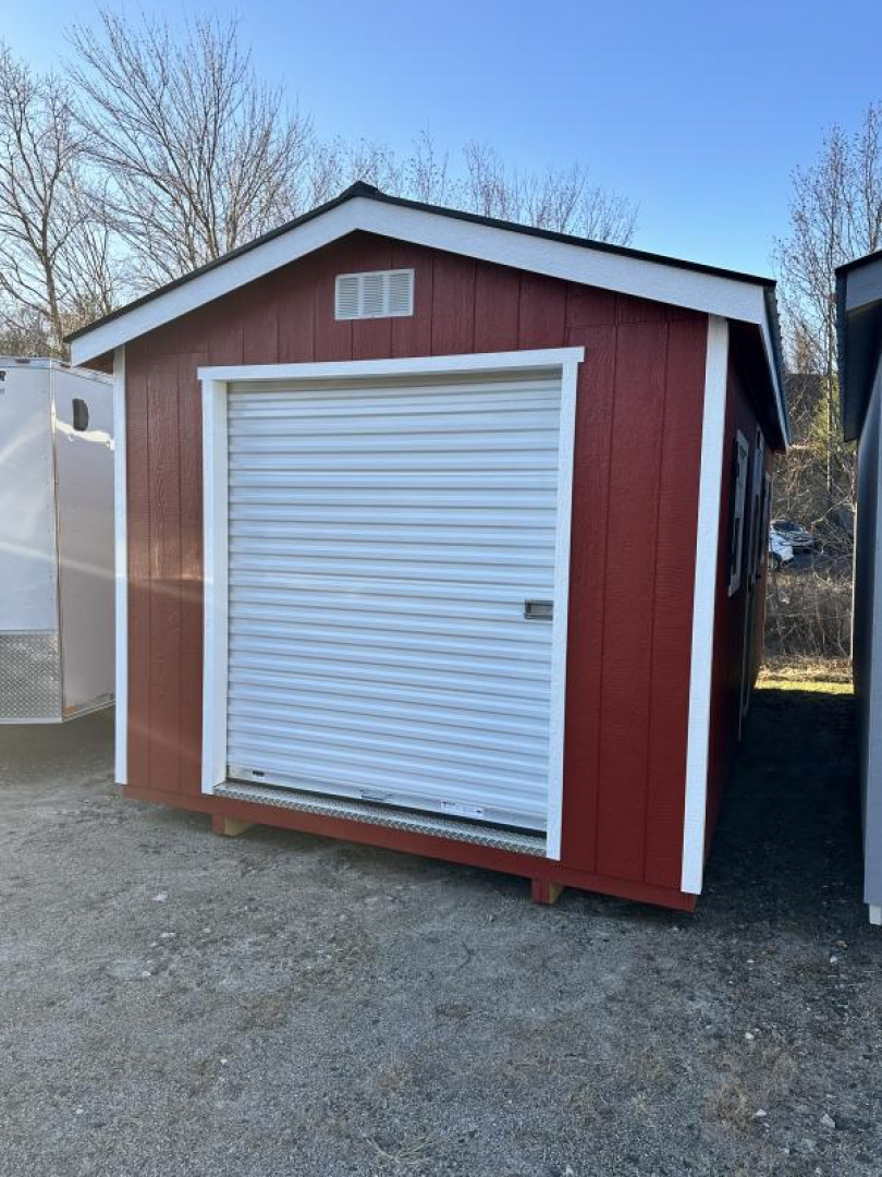 New 2025  A-FRAME GARAGE DOOR Utility Shed