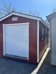 New 2025  A-FRAME GARAGE DOOR Utility Shed