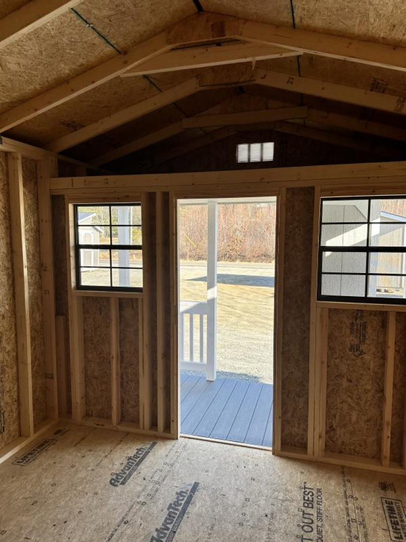New 2025  10X16 A-FRAME WITH PORCH Utility Shed
