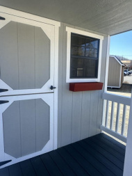 New 2025  10X16 A-FRAME WITH PORCH Utility Shed