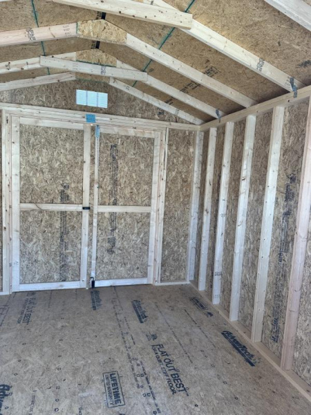 New 2025  8X10 A-FRAME Utility Shed