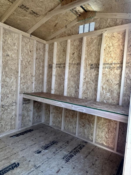 New 2025  8X10 A-FRAME Utility Shed