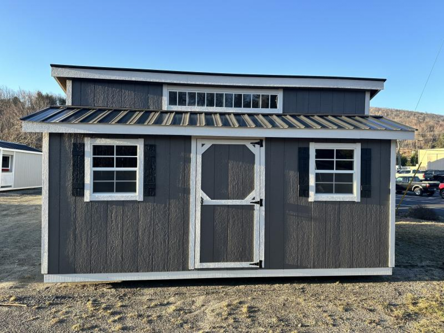 New 2025  10X16 LEAN-TO STYLE Utility Shed
