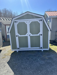 New 2025  8X10 LOW WALL Barn