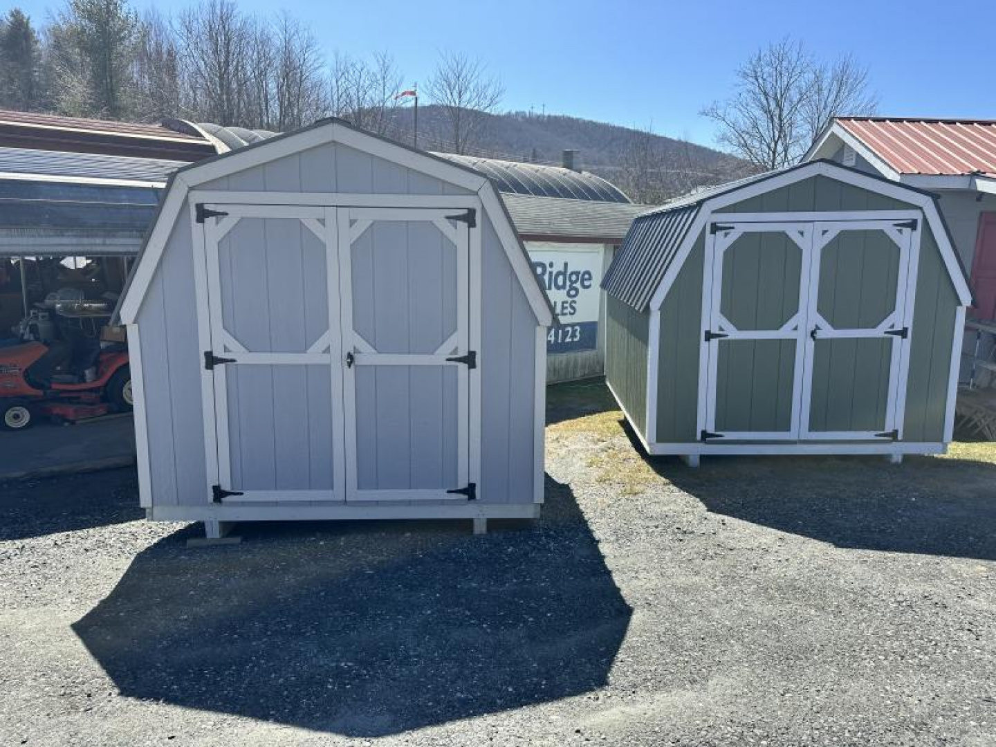 New 2025  8X12 LOW WALL Barn