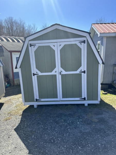 New 2025  8X12 LOW WALL Barn