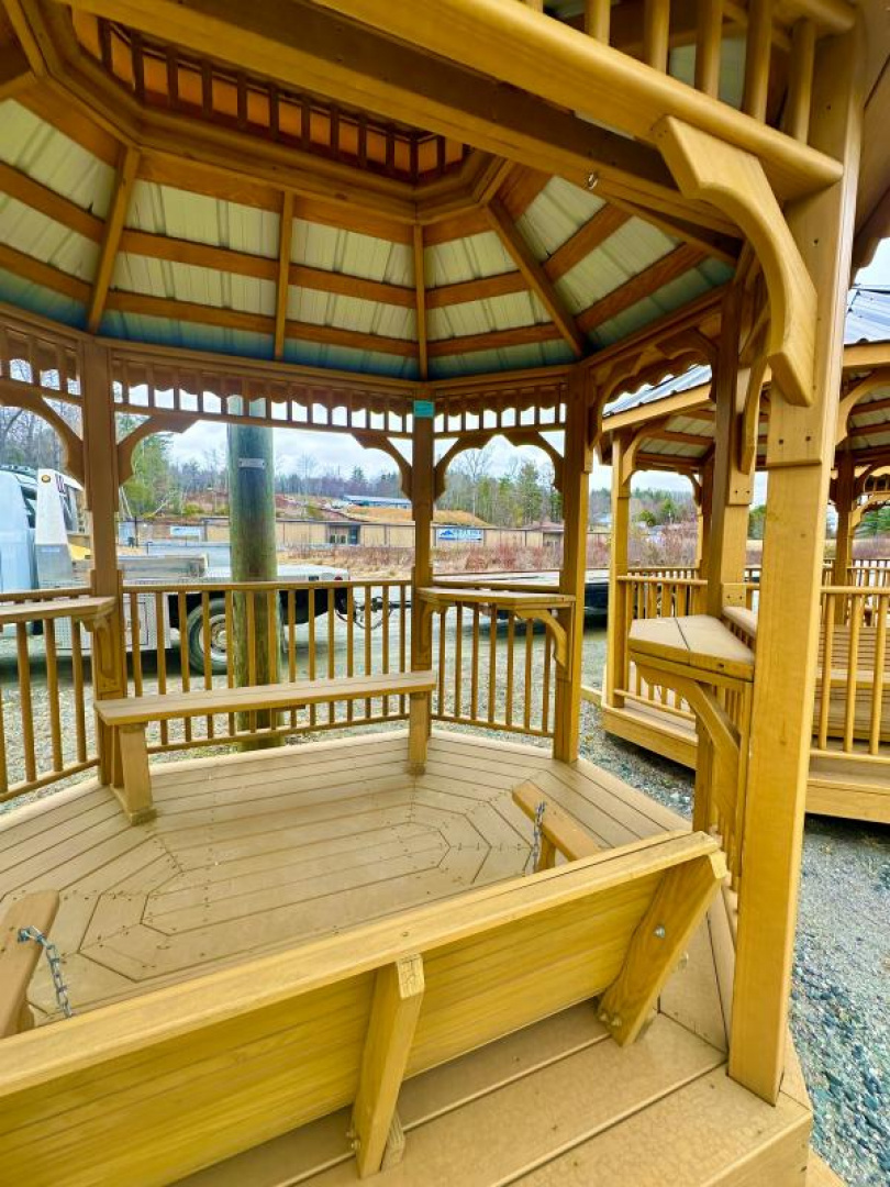 New 7x9 Gazebo TEA HOUSE