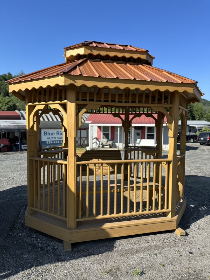 New 7x9 Gazebo TEA HOUSE