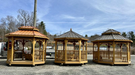 New 7x9 Gazebo TEA HOUSE