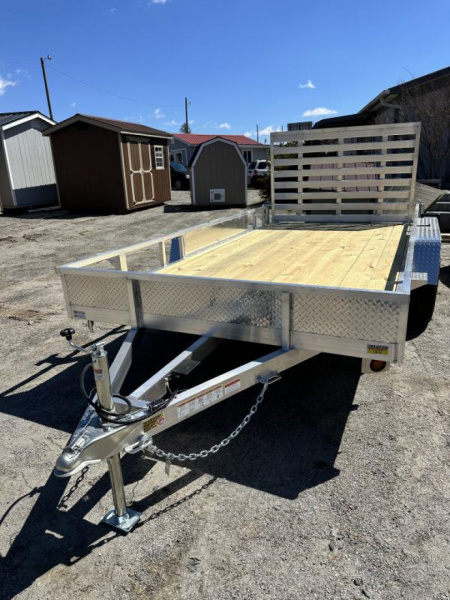 New 2025 Quality Steel And Aluminum 8212ALSL7K Utility Trailer