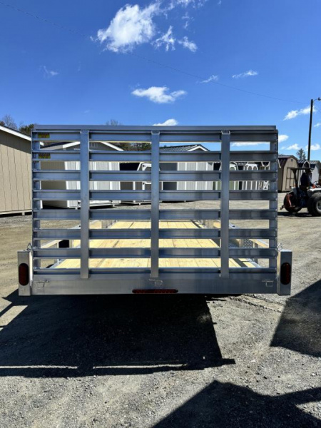 New 2025 Quality Steel And Aluminum 8212ALSL7K Utility Trailer