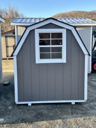 New 2025  6X8 LOW WALL Barn