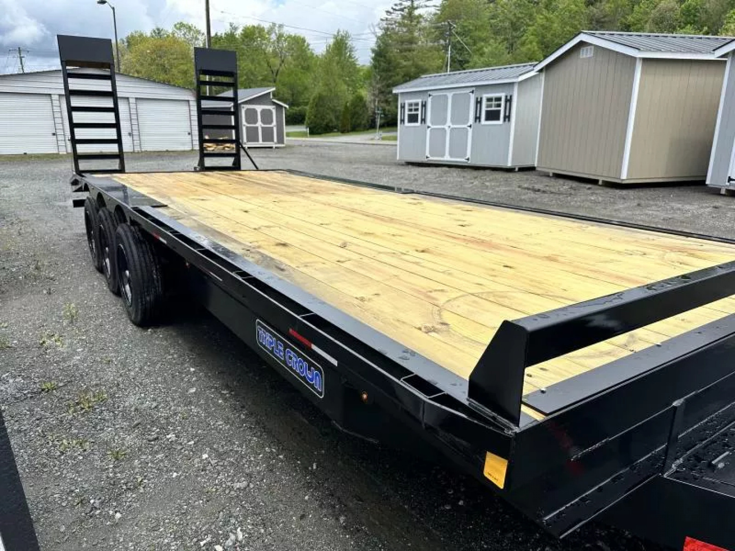 New 2025 Triple Crown Trailers 8.5X24 EQUIP Equipment Trailer