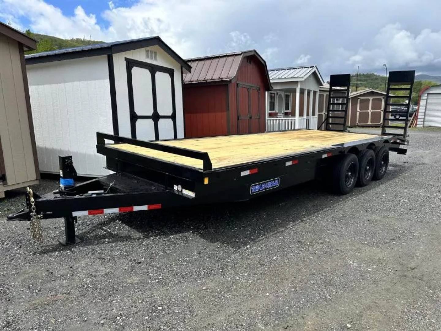 New 2025 Triple Crown Trailers 8.5X24 EQUIP Equipment Trailer