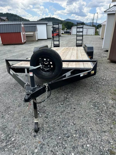 Used 2025 Currahee USED 7X18 Equipment Trailer