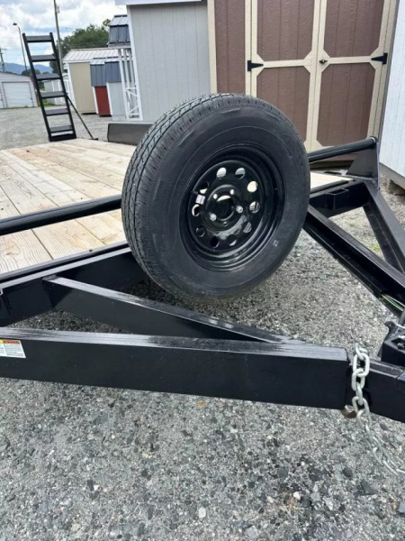 Used 2025 Currahee USED 7X18 Equipment Trailer