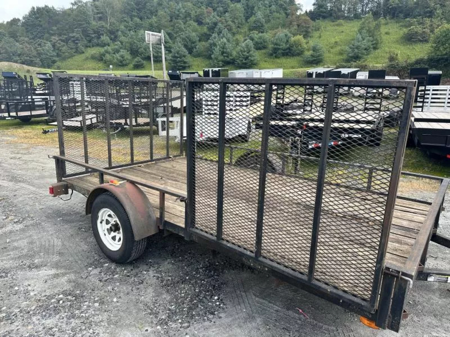 Used 2010  USED 7X12 Utility Trailer