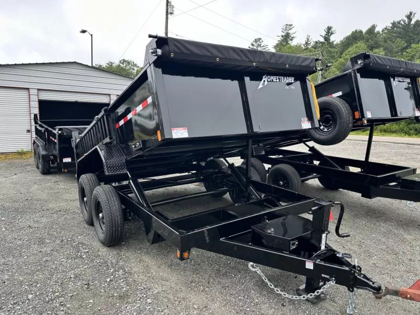 New 2026 Homesteader Trailers 712HX Dump Trailer