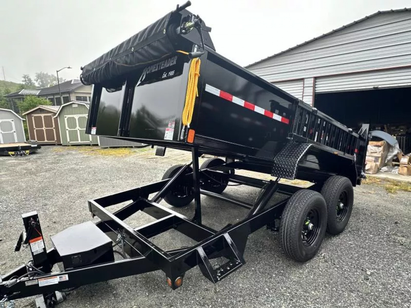 New 2026 Homesteader Trailers 712HX Dump Trailer