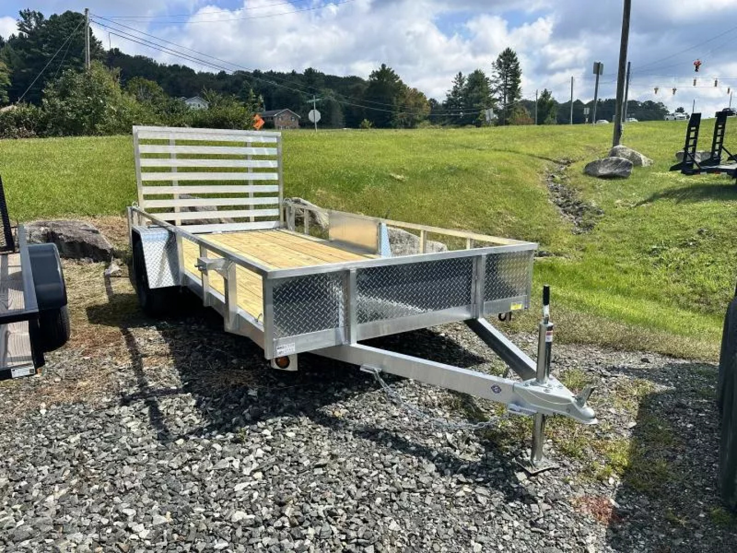 New 2026 Quality Steel And Aluminum 7414ALSL3.5KSA Utility Trailer