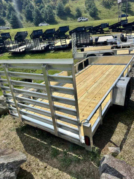 New 2026 Quality Steel And Aluminum 7414ALSL3.5KSA Utility Trailer