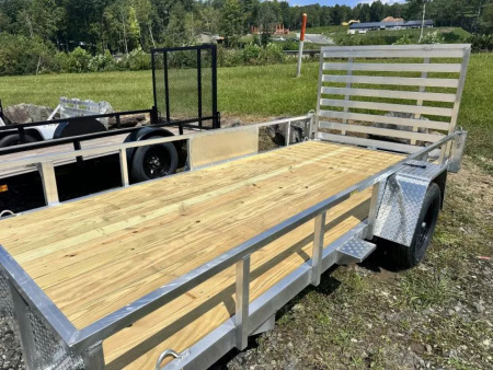 New 2026 Quality Steel And Aluminum 7414ALSL3.5KSA Utility Trailer