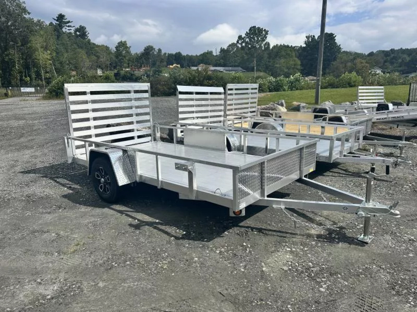 New 2026 Quality Steel And Aluminum 7412ALSL3.5KSA Utility Trailer