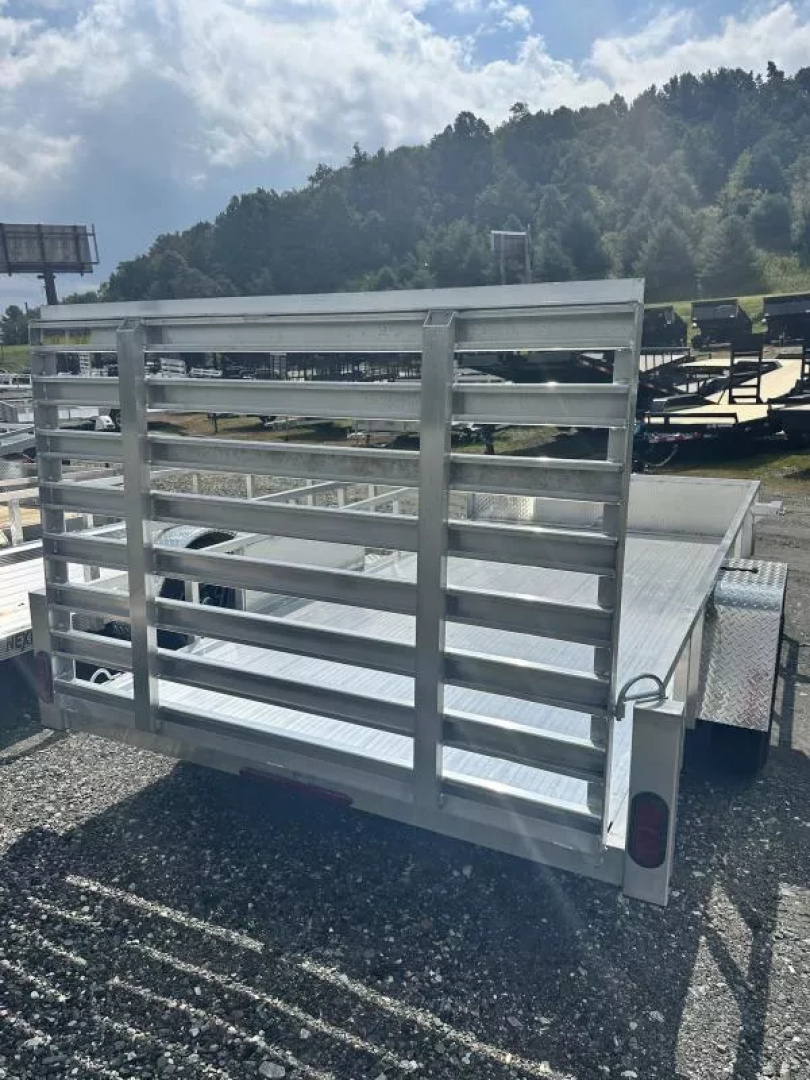 New 2026 Quality Steel And Aluminum 7412ALSL3.5KSA Utility Trailer