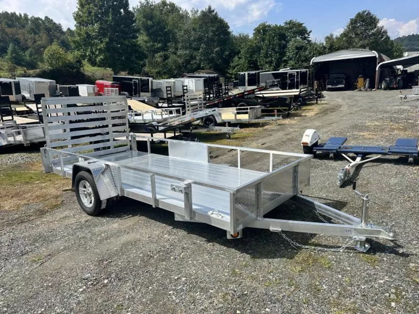 New 2026 Quality Steel And Aluminum 7414ALSL3.5KSA Utility Trailer