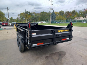 New 7'X14' DUMP TRAILER WITH TARP AND CHARGER