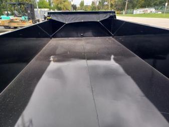 New 7'X14' DUMP TRAILER WITH TARP AND CHARGER