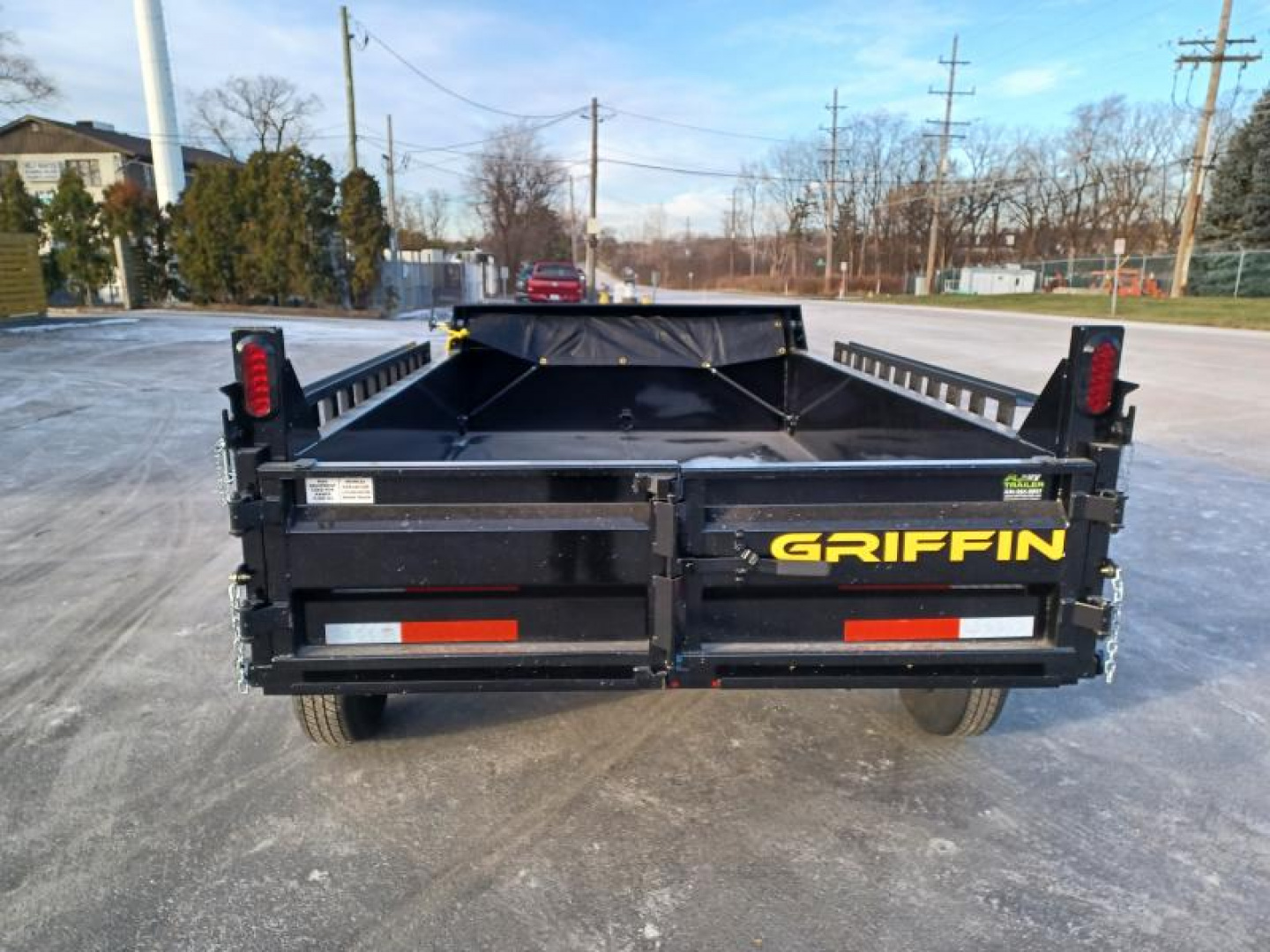 New 6'X10' Dump Trailer With Tarp Kit