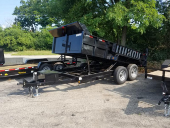 New 6'X10' Dump Trailer With Tarp Kit
