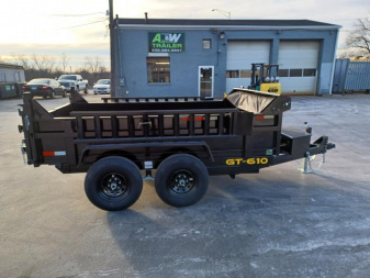 New 6'X10' Dump Trailer With Tarp Kit