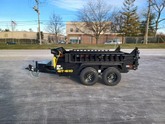 New 6'X10' Dump Trailer With Tarp Kit