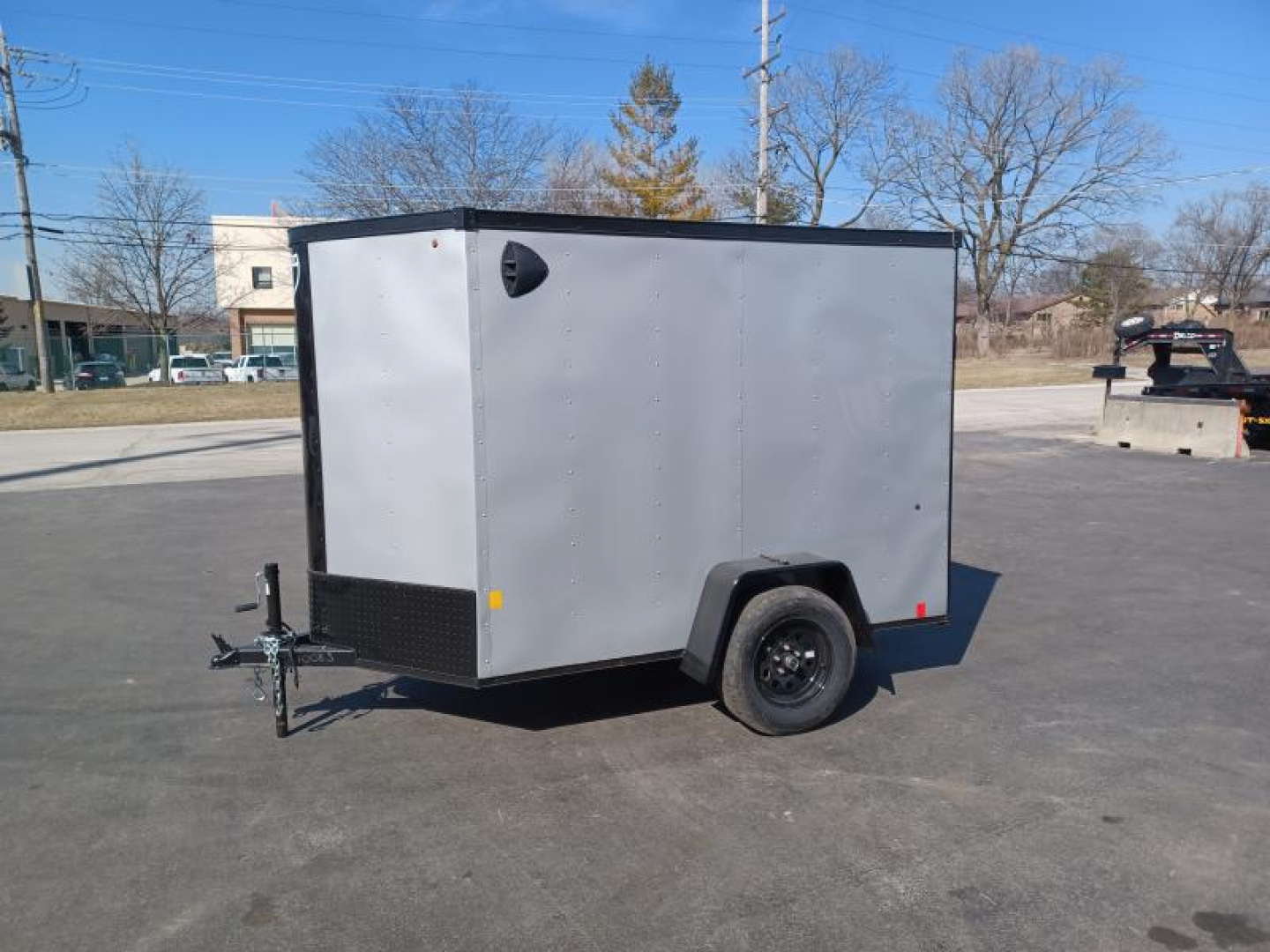 New 5X8 ENCLOSED CARGO TRAILER /  BLACKOUT PKG.