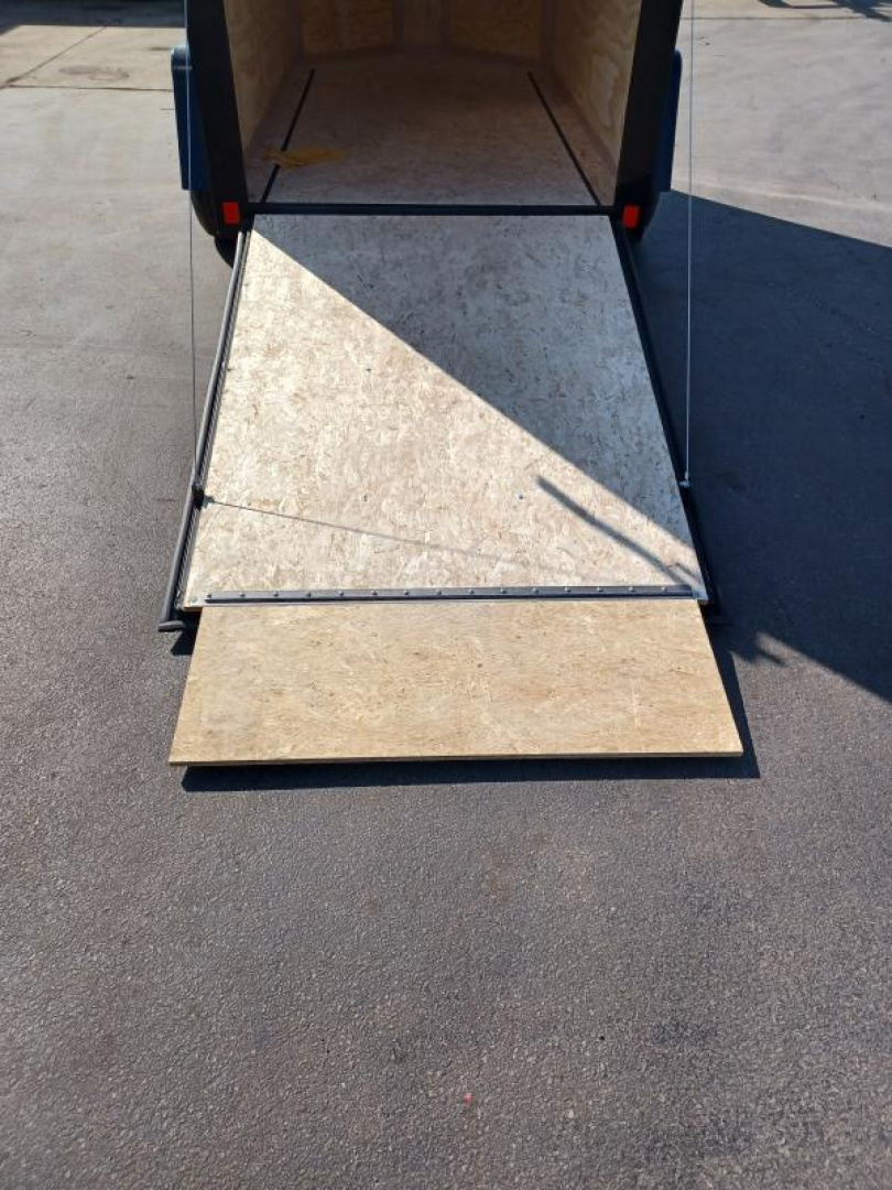 New 5X8 ENCLOSED CARGO TRAILER /  BLACKOUT PKG.