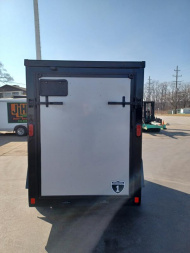 New 5X8 ENCLOSED CARGO TRAILER /  BLACKOUT PKG.