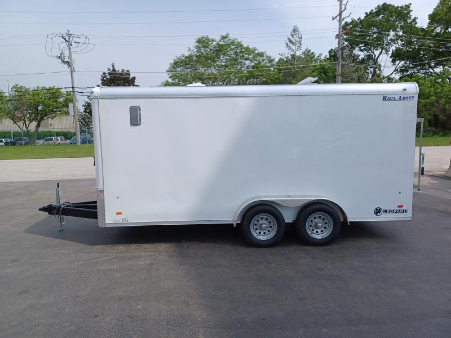 New 7'X16' ENCLOSED CARGO TRAILER WITH LANDSCAPE / CONTRACTOR PACKAGE