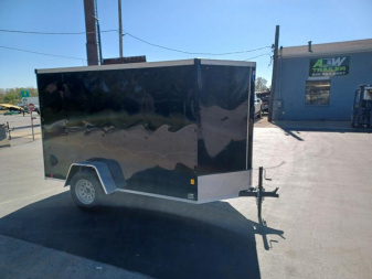 New 5X10 ENCLOSED CARGO TRAILER EXTRA HEIGHT
